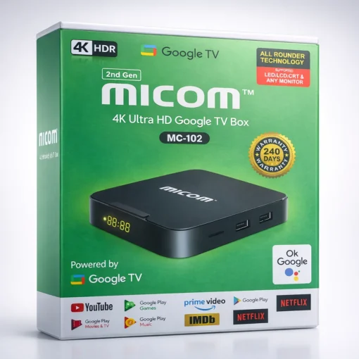 Micom Android Box Micom Google Tv Box (2nd Gen) – TK Smart Zone